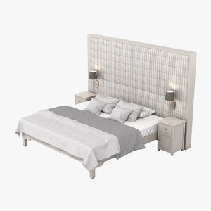 neptune chichester bed 3d model