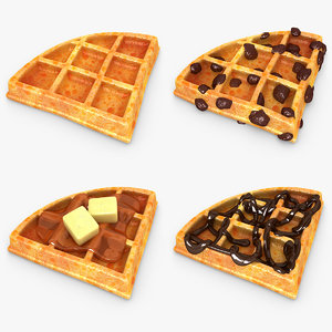 3ds Max Waffle Models Turbosquid