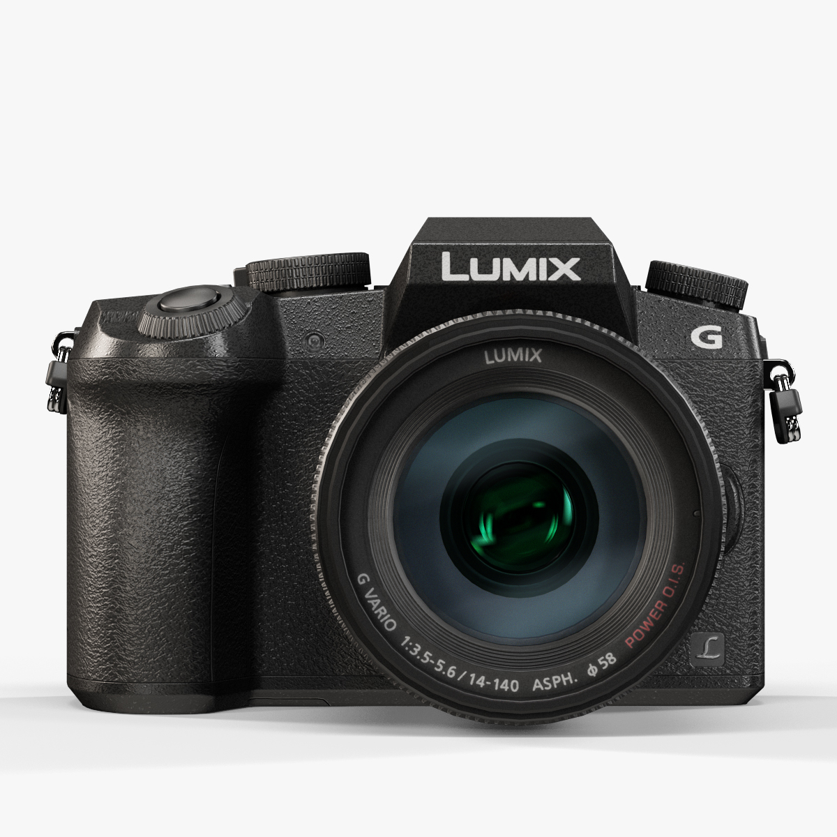 3d model panasonic lumix dmcg7 kit