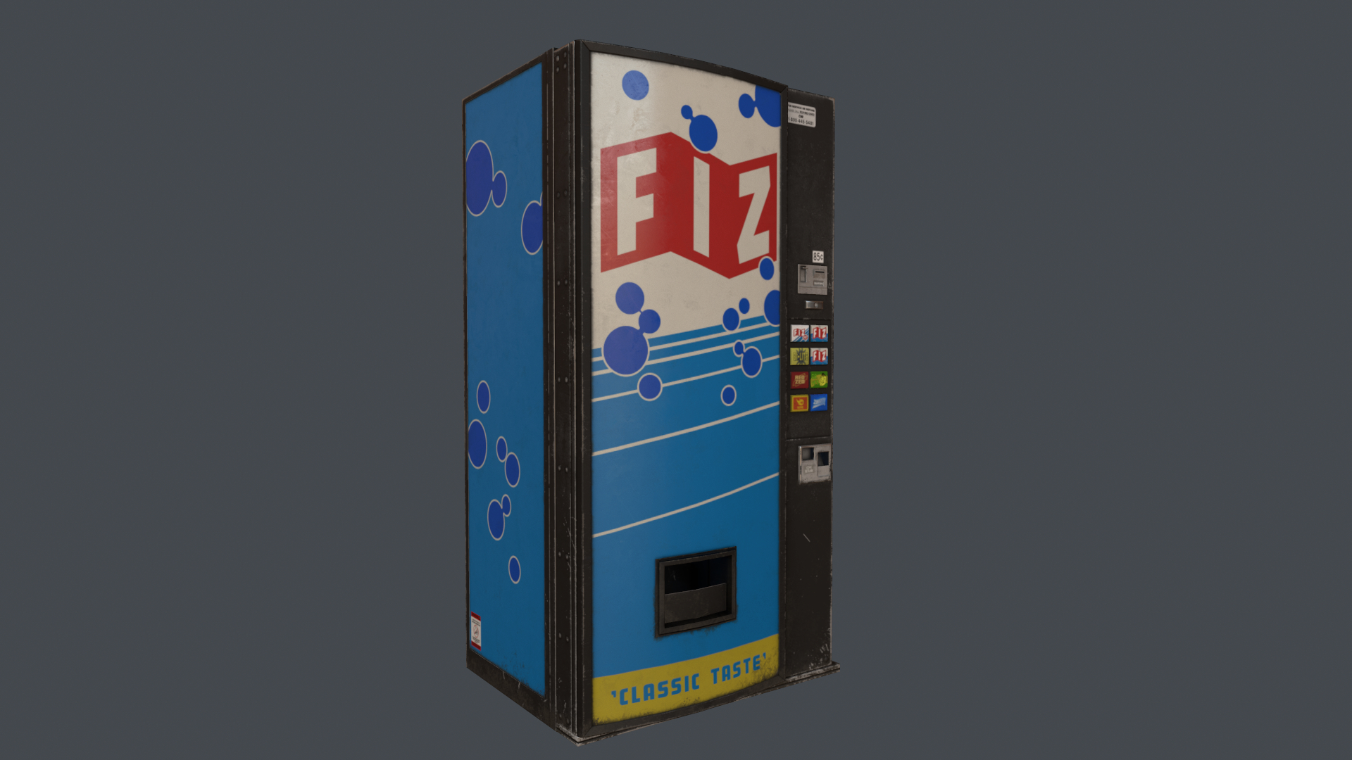 3d soda vending machine