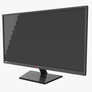 3ds max lg led monitor tv