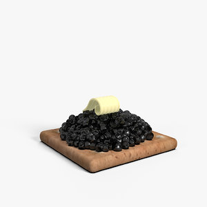 3d cracker caviar model