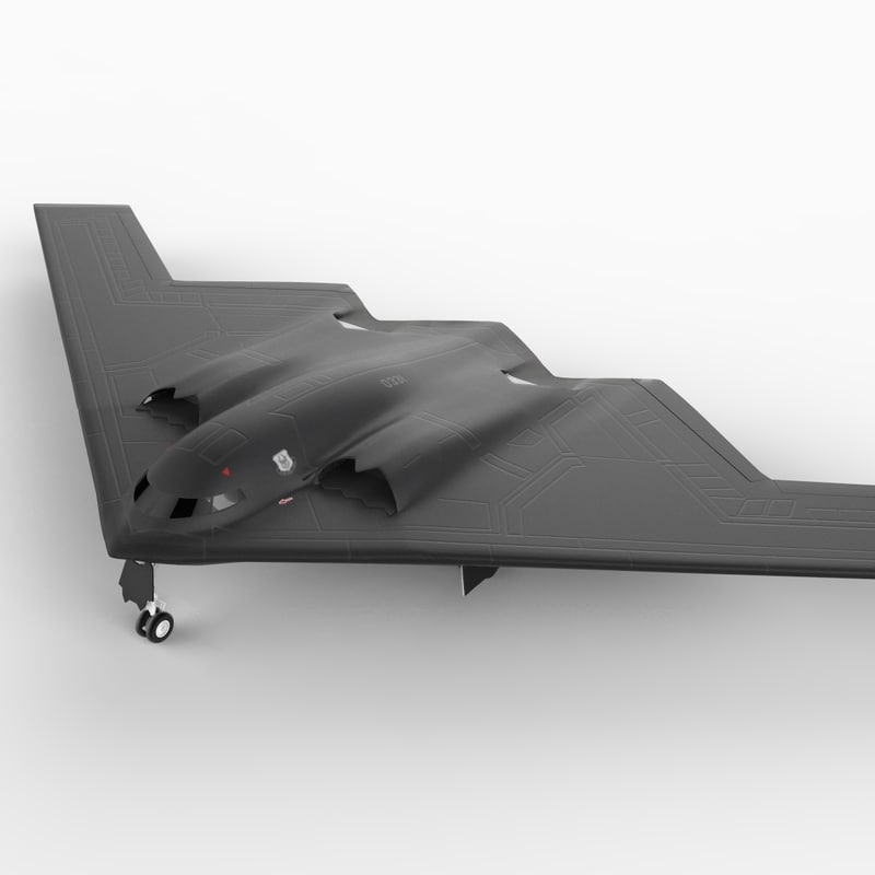 Spirit Stealth Bomber B 2 3d Model