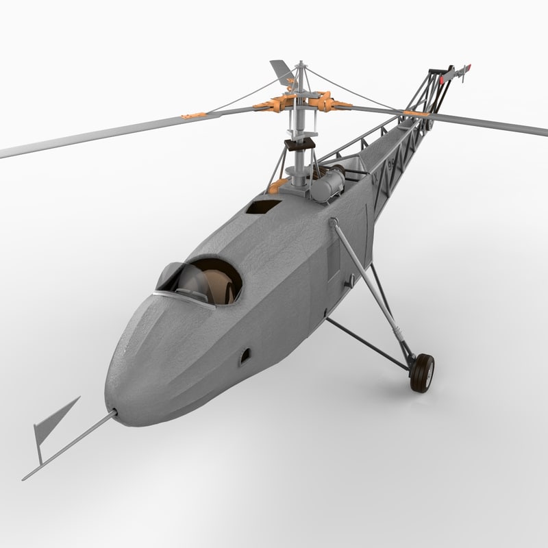 Vs 300 Helicopters 3d Model