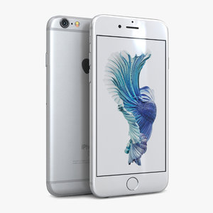 3ds max apple iphone 6s silver