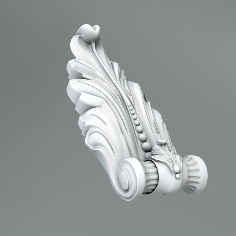 classical decoration ornamental 3d model