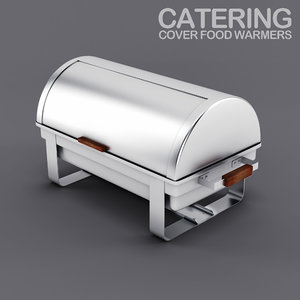 3d model catering food warmers
