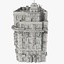 old shanghai architecture office building 3d model