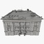old shanghai architecture office building 3d model