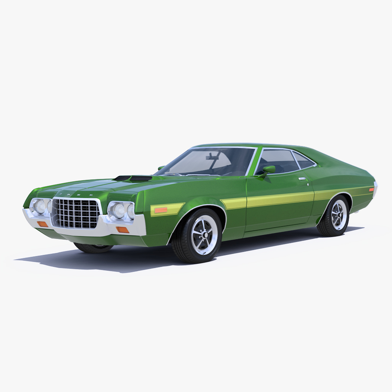 3d Model Gran Torino 1972 3d-model-gran-torino-1972