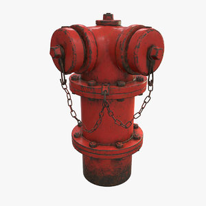 3d chicago hydrant model