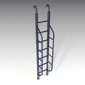 ladder v-ray 3d obj