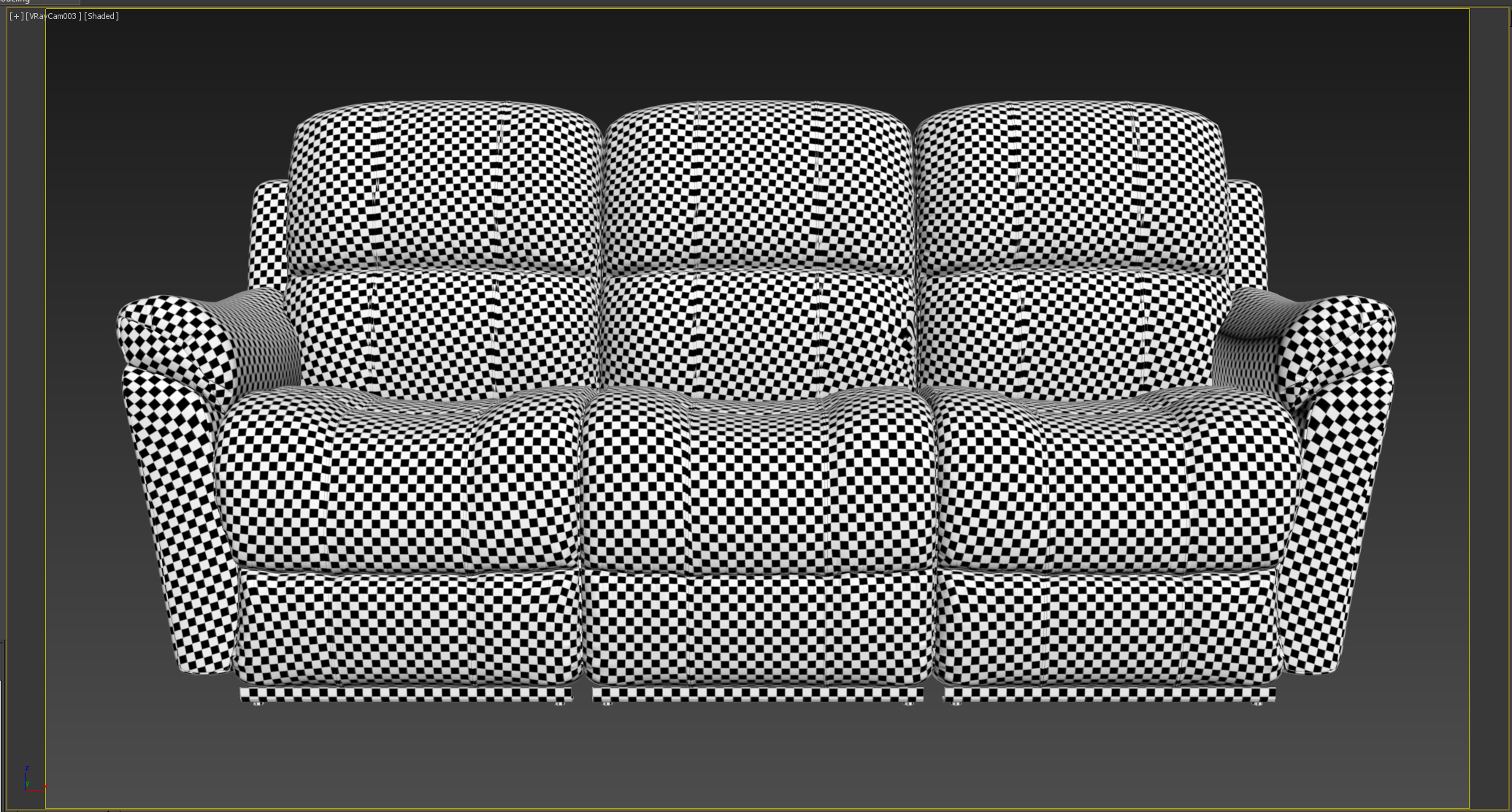 3d model couch sofa