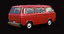 3d t3 volkswagen transporter model