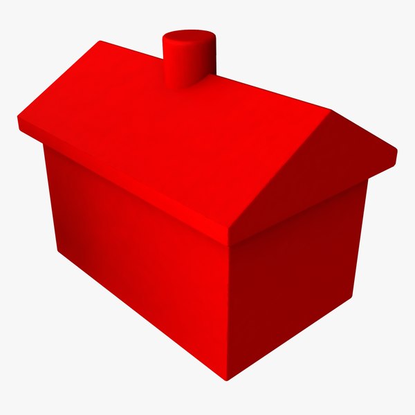 Monopoly Houses Hotels 3d Model