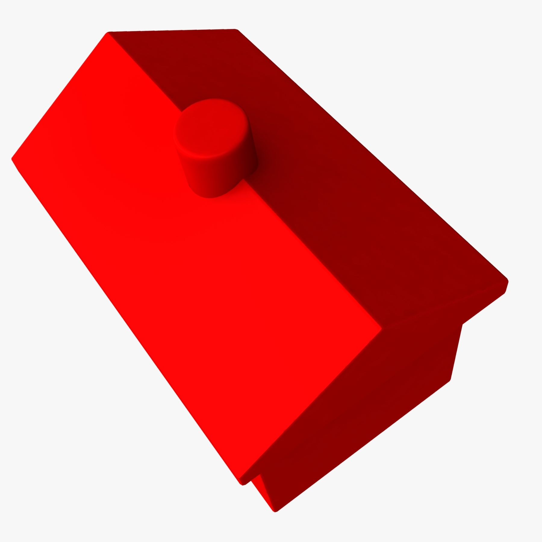 monopoly houses hotels 3d model