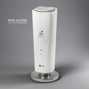 ionic purifier lg 3d model
