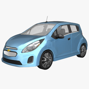 2015 chevy spark rigged fbx