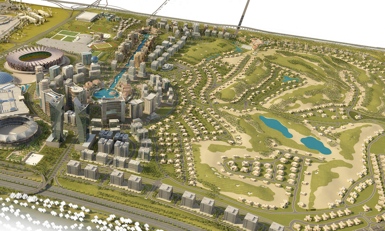 3d dubai city sports