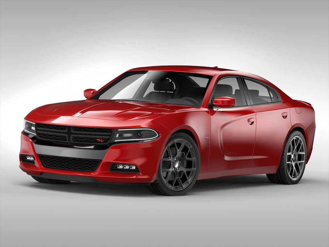 Dodge charger 3d models