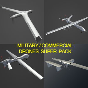 3d military commercial model