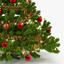 3d christmas tree model