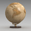max world globe antique