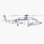 sh-60 seahawk helicopter sh-60b 3d 3ds