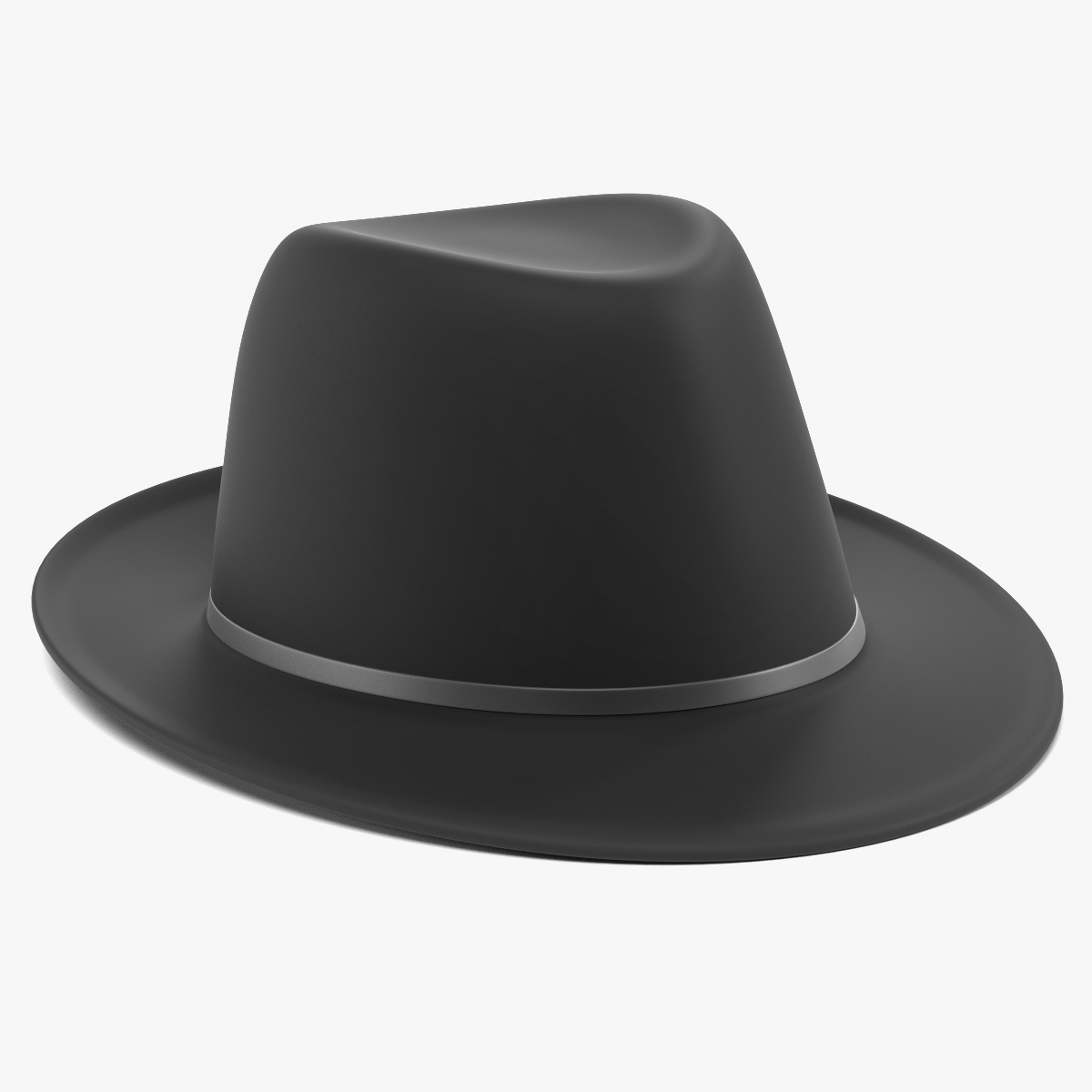 fedora hat 3d model