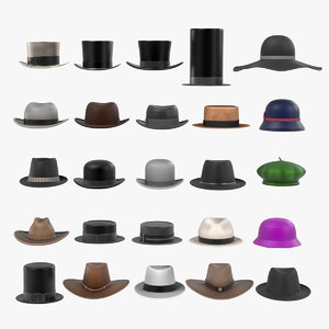 3ds large hats