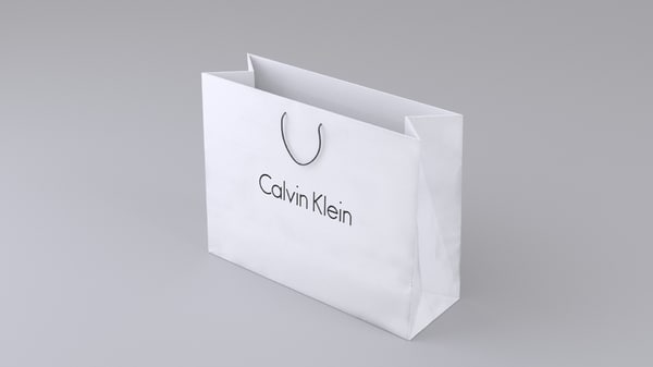 3d model designer bag calvin