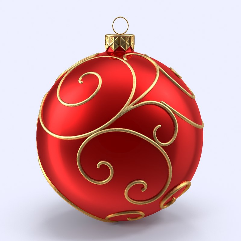 christmas ball 3d model