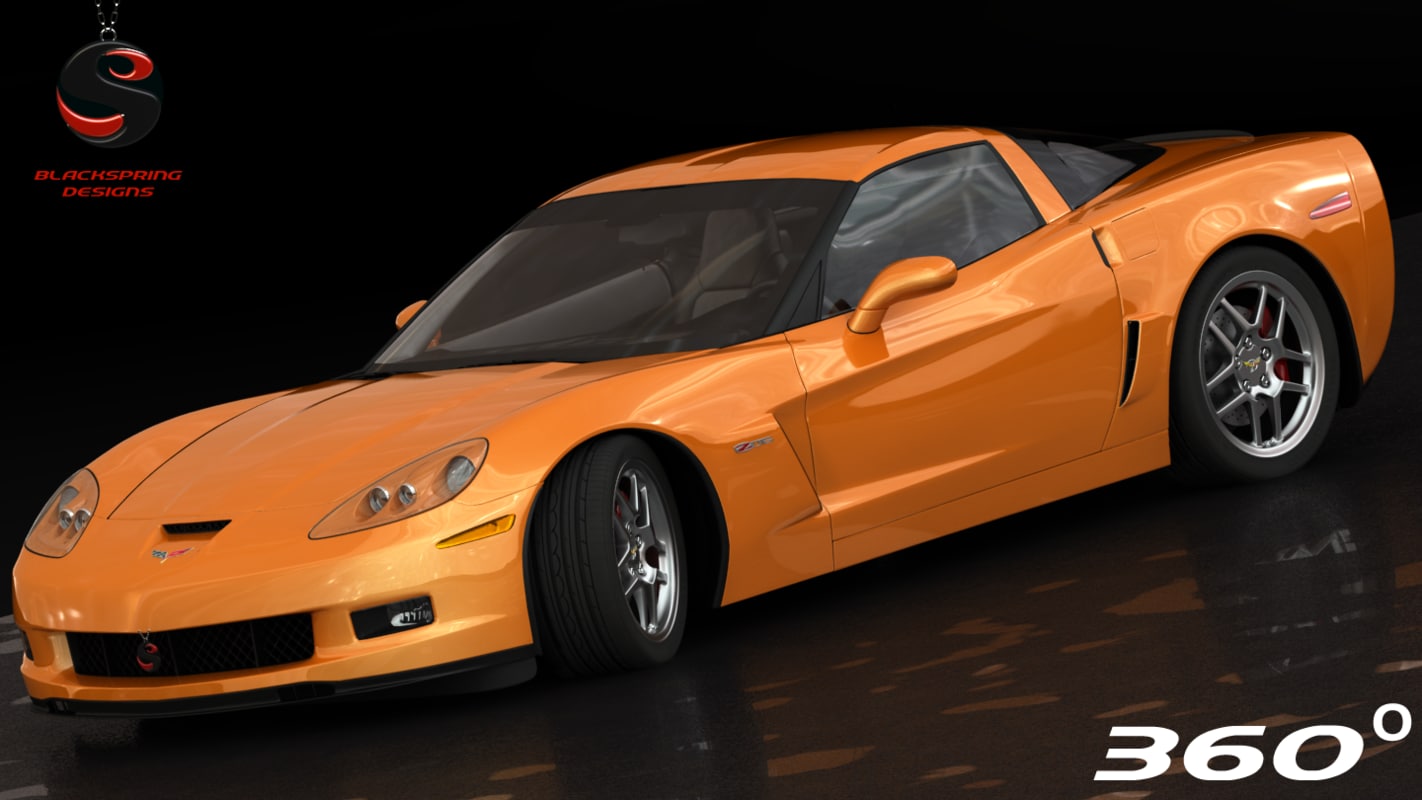 Chevrolet Corvette Z06 2005 Obj