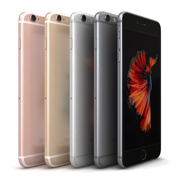 3d Apple Iphone 6s Color Model