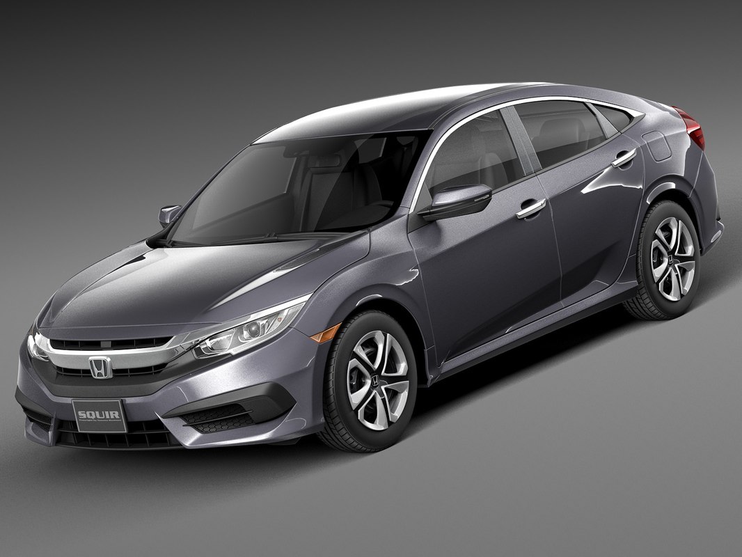 Honda civic 3d model