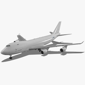 boeing 747-400 erf 3d model