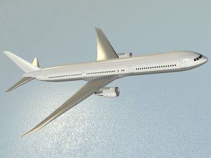 3d model boeing 767-400 er airliner