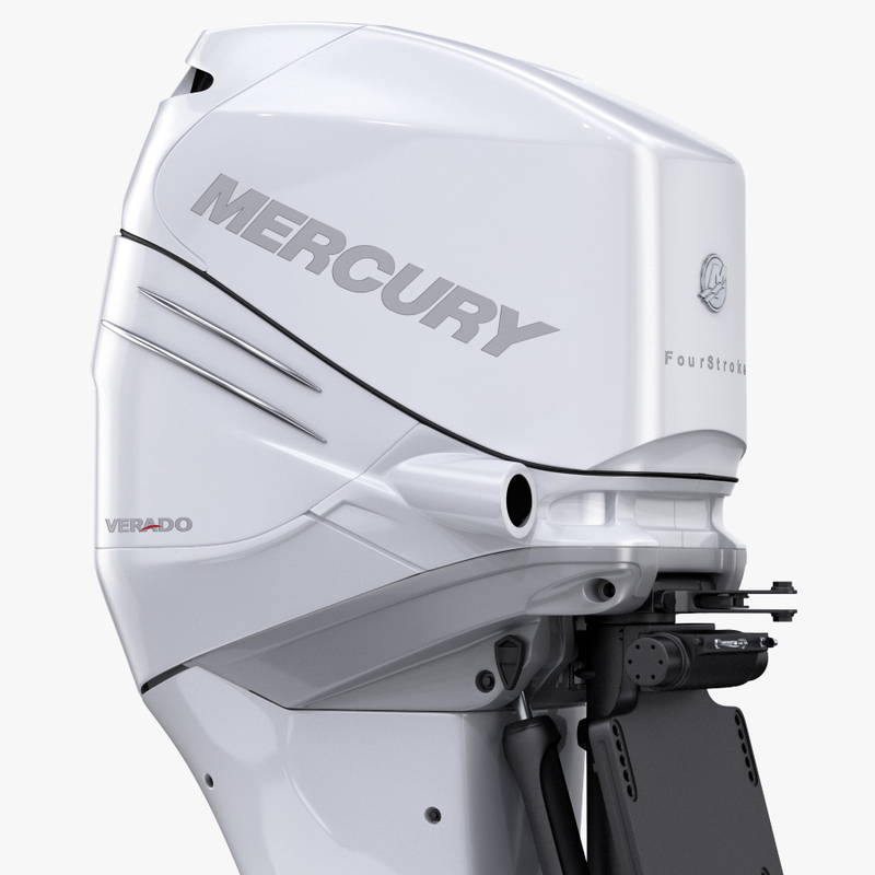 mercury verado 350 power 3d model