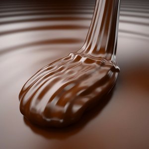 mousse chocolate 3d model