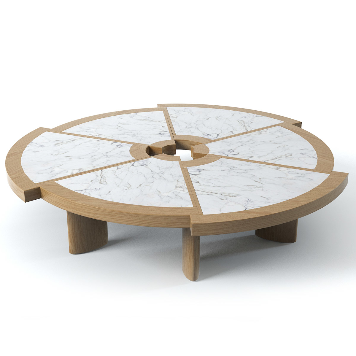 3d cassina rio table model