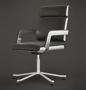 free chair armchair modern 3d model