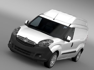 3ds max vauxhall combo h2l2 cargo