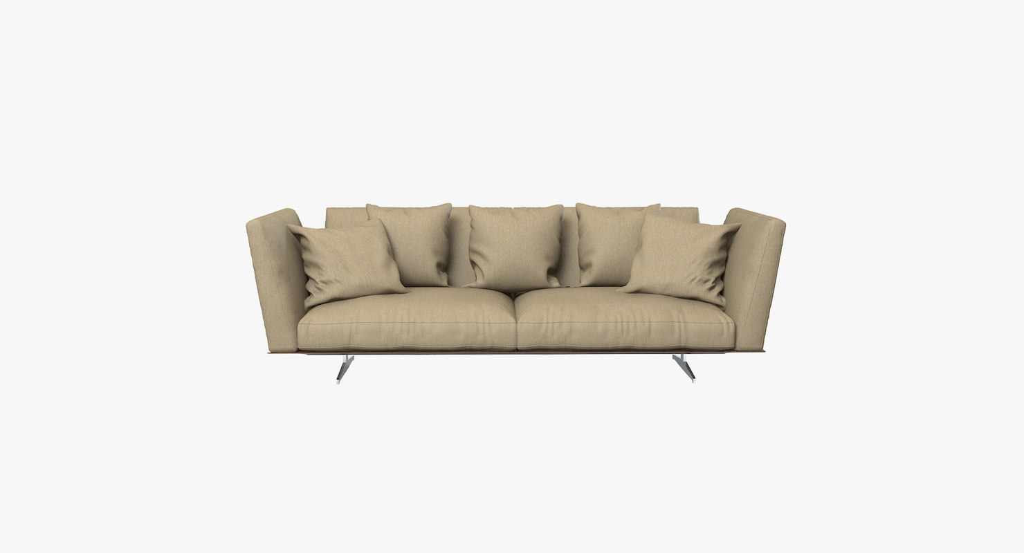 flexform evergreen sofa 3d max
