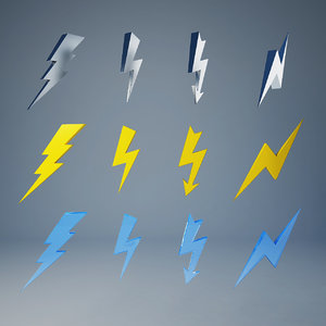 3d model lightning