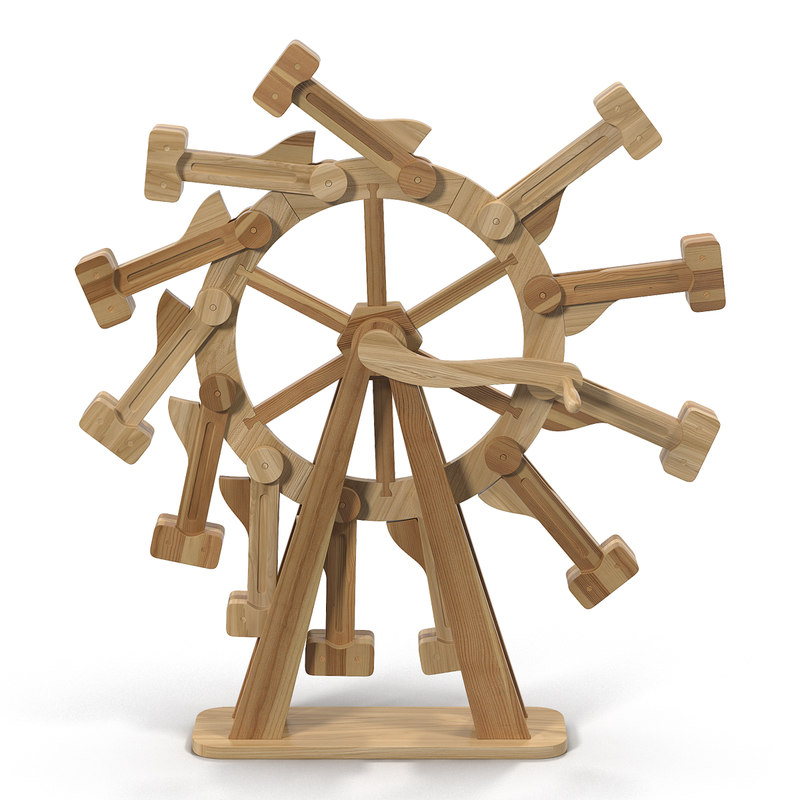 3d model perpetual motion machine