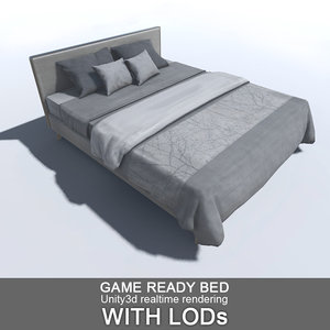 3ds max bed lod