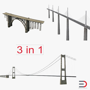 3dsmax bridges set bixby