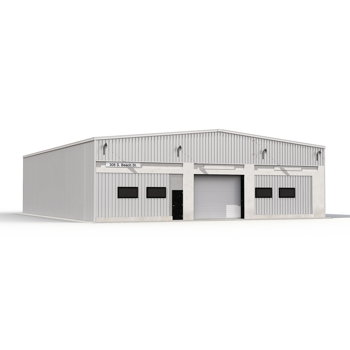 warehouse buildings 2 modeled max