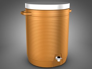coleman water jug cooler 3d model