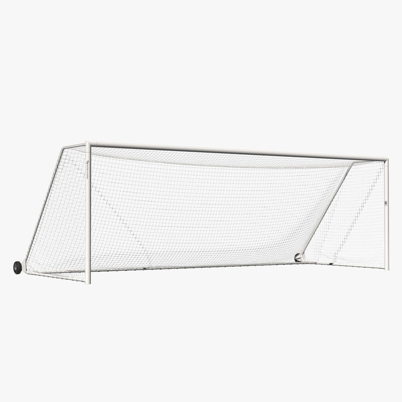 3dsmax soccer goal
